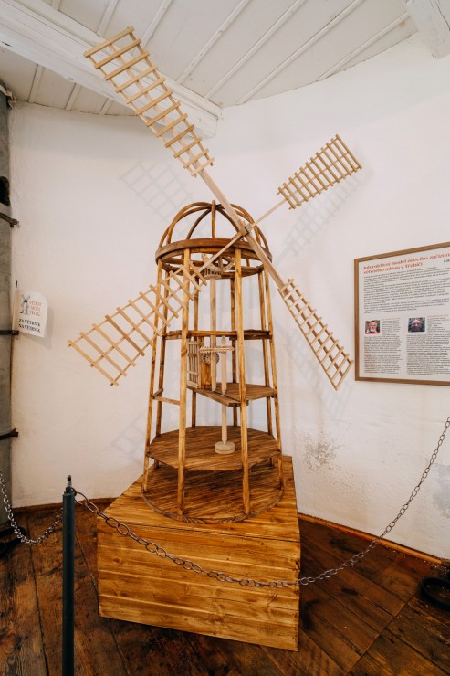 Funkční model větrného mlýna