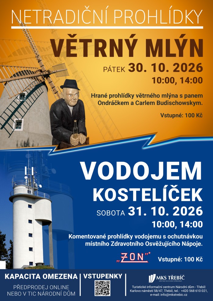 Komentované prohlídky třebíčských VVV